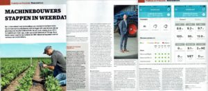 machinebouwers stappen in weerdata